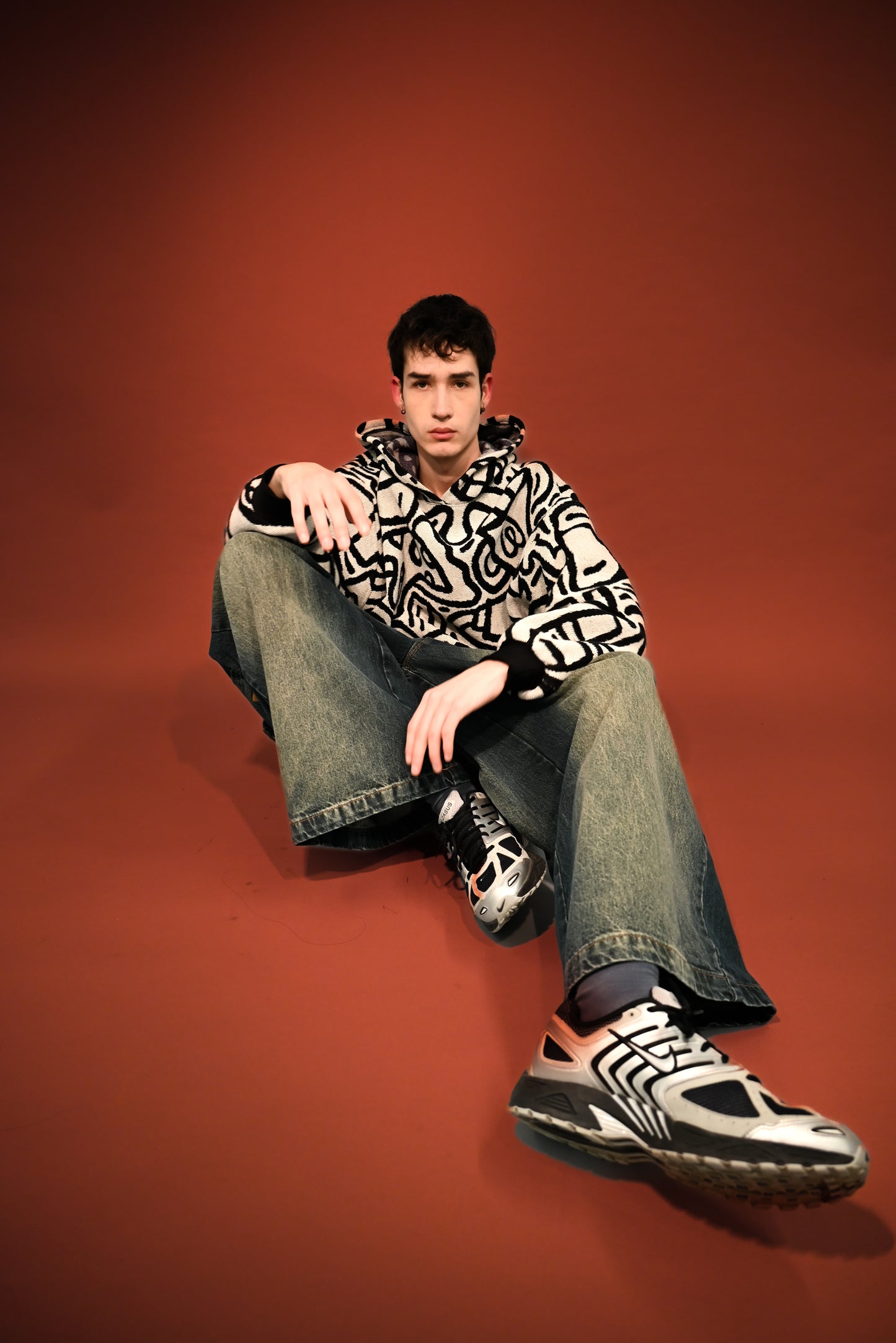 Timothy Goodman Tapestry Hoodie SIZE L