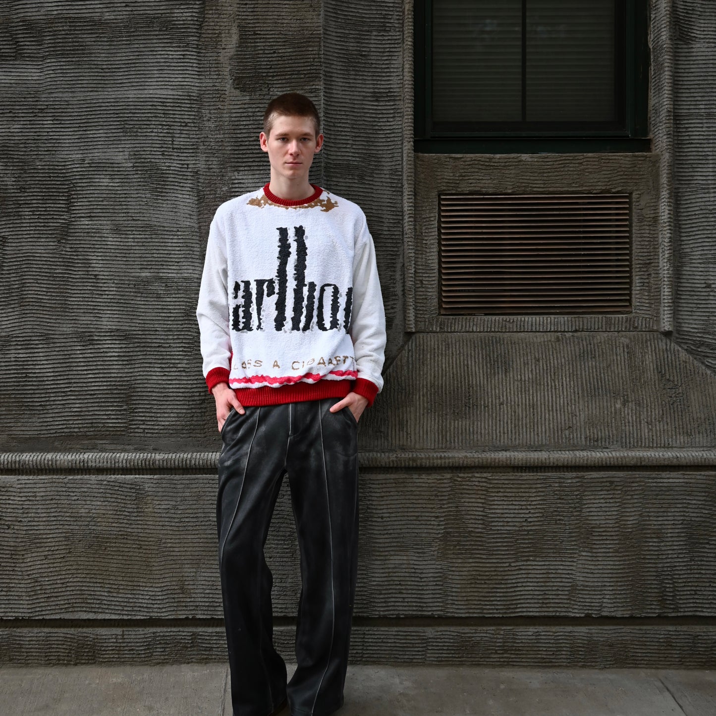 Marlboro Towel Sweatshirt SIZE M/L