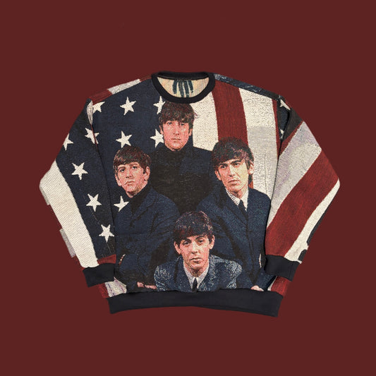 Beatles Tapestry Sweatshirt (SIZE XL)