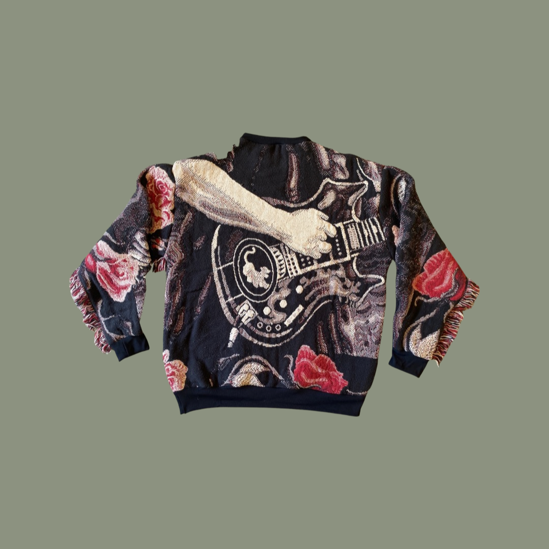 Jerry Garcia Tapestry Sweatshirt XL