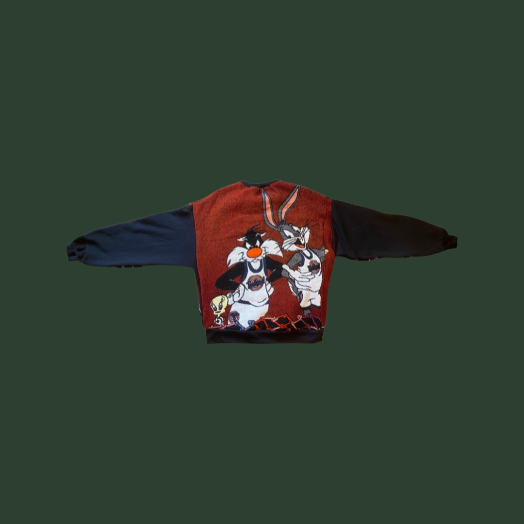 Tune Squad Tapestry Sweatshirt (no fringe) MENS L