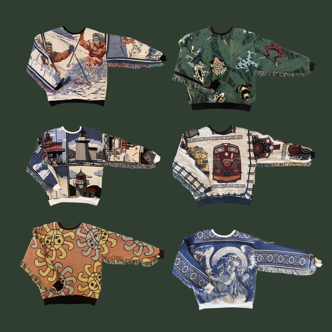 Tapestry Sweatshirt Drop 9/10