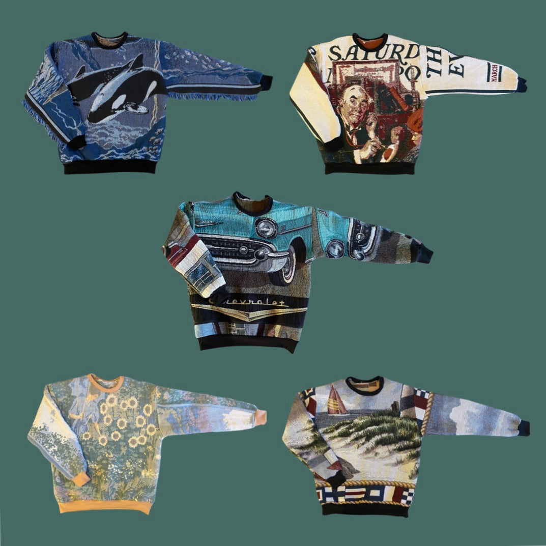 Tapestry Sweatshirt Drop 3/7