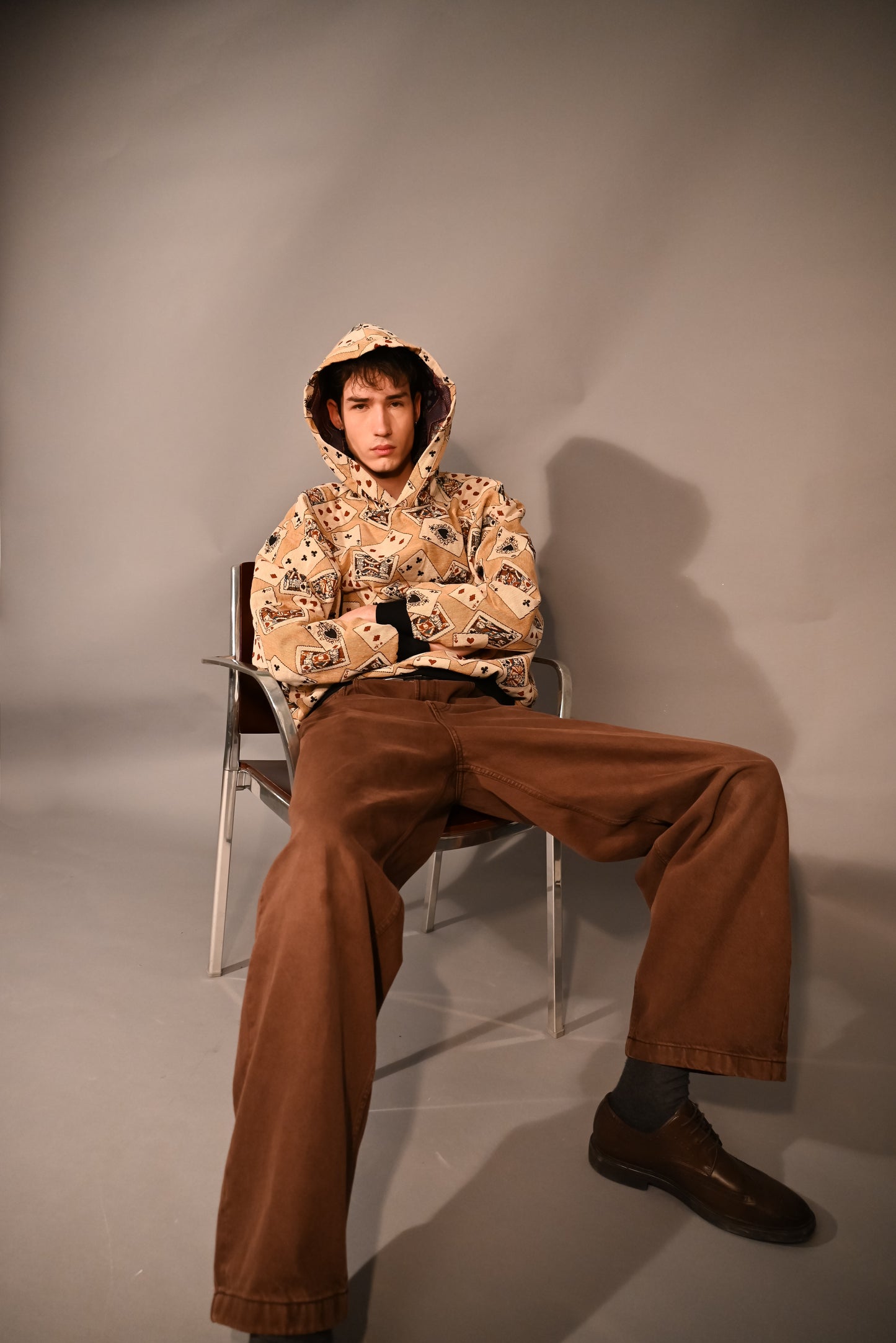 Playing Card Tapestry Hoodie SIZE M