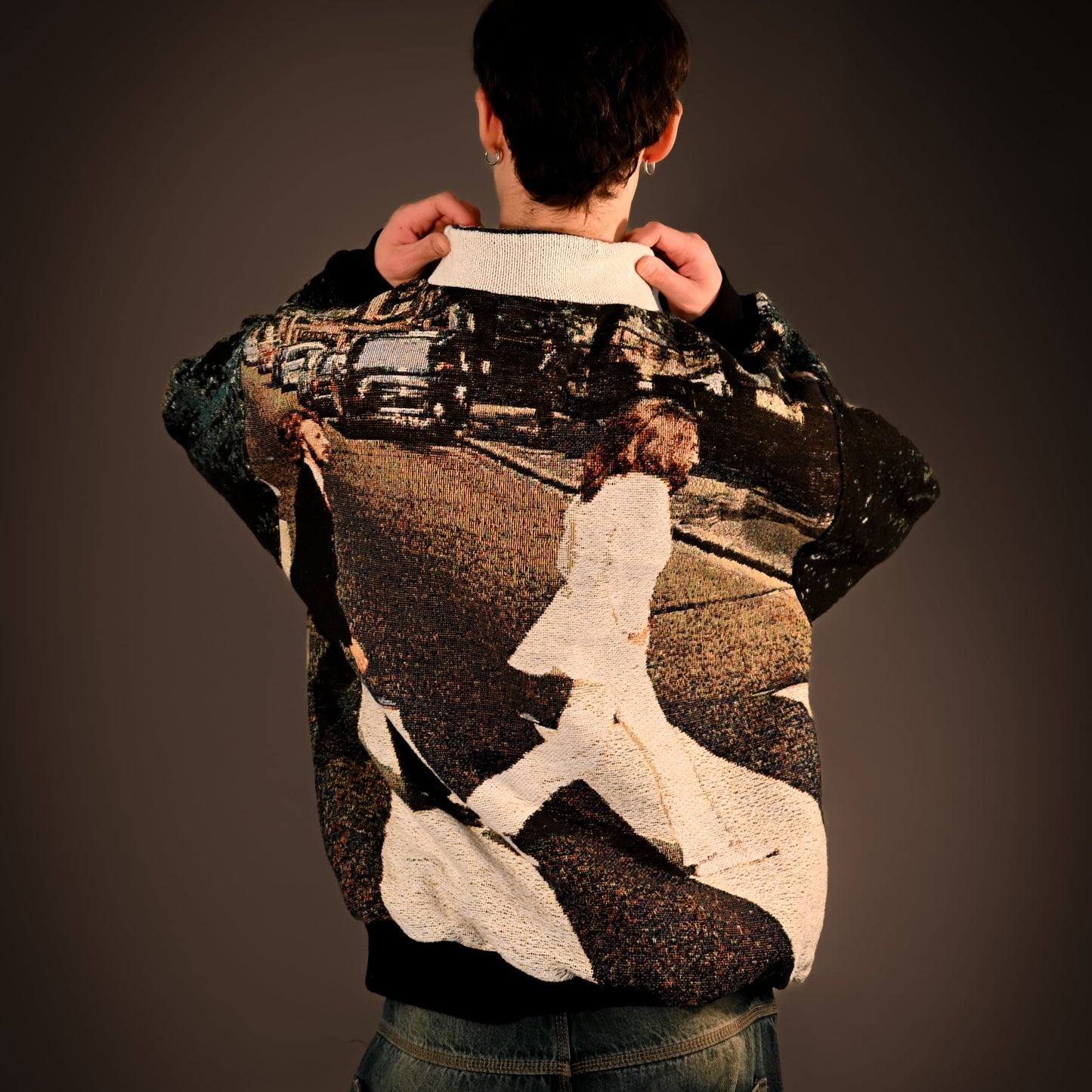 Abbey Road Tapestry Turtleneck SIZE L/XL