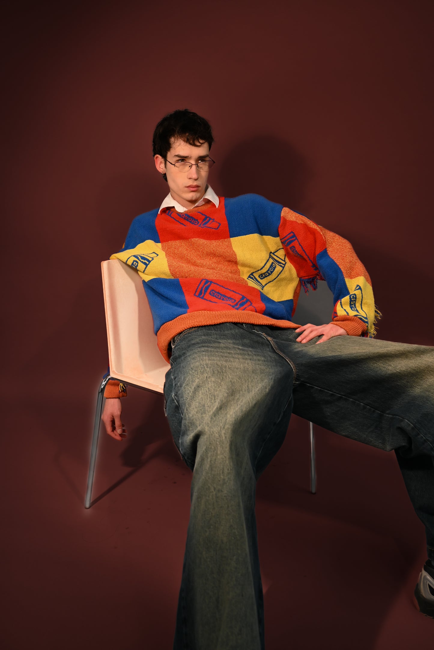 Crayola Tapestry Sweatshirt SIZE M/L