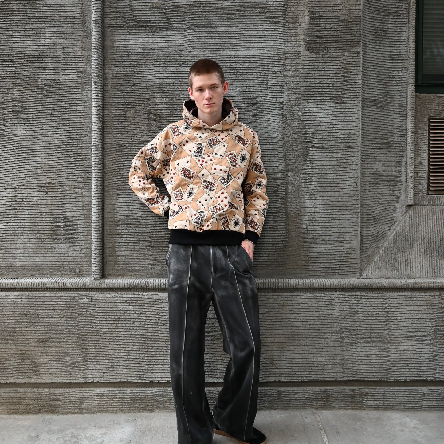 Cards Hoodie SIZE M/L