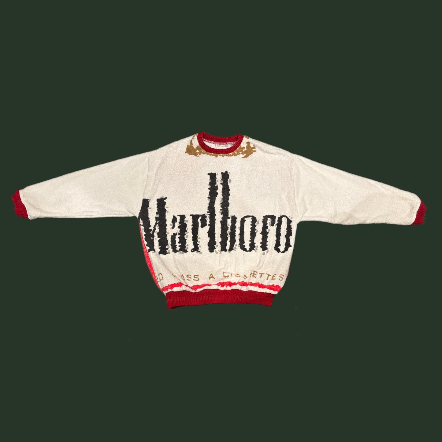 Marlboro Towel Sweatshirt SIZE M/L