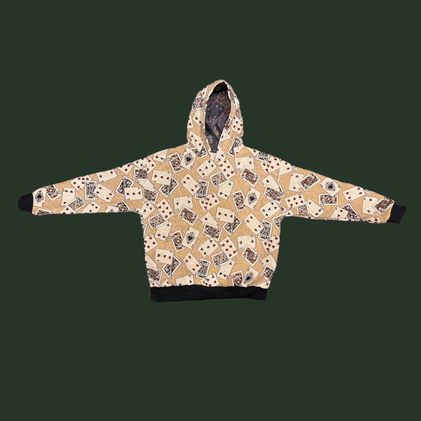 Cards Hoodie SIZE M/L