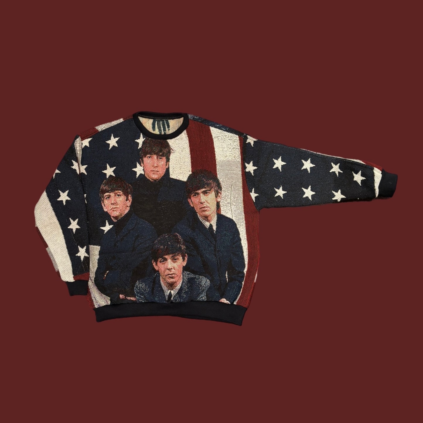 Beatles Tapestry Sweatshirt (SIZE XL)