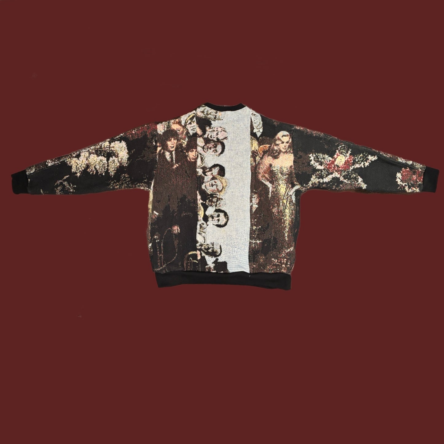 Sgt Pepper's Lonely Hearts Club Tapestry Sweatshirt (SIZE L/XL)