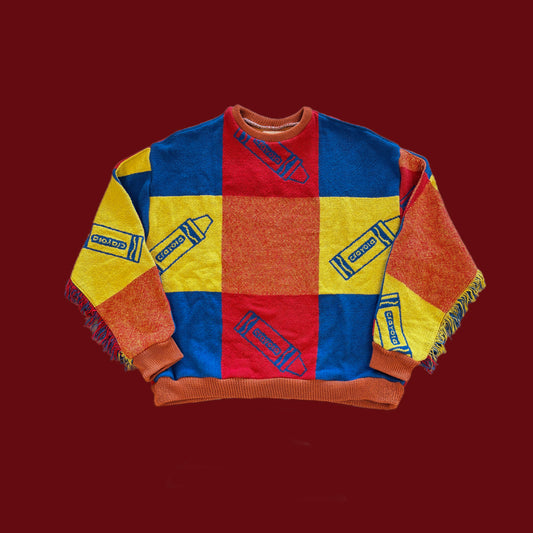 Crayola Tapestry Sweatshirt SIZE M/L
