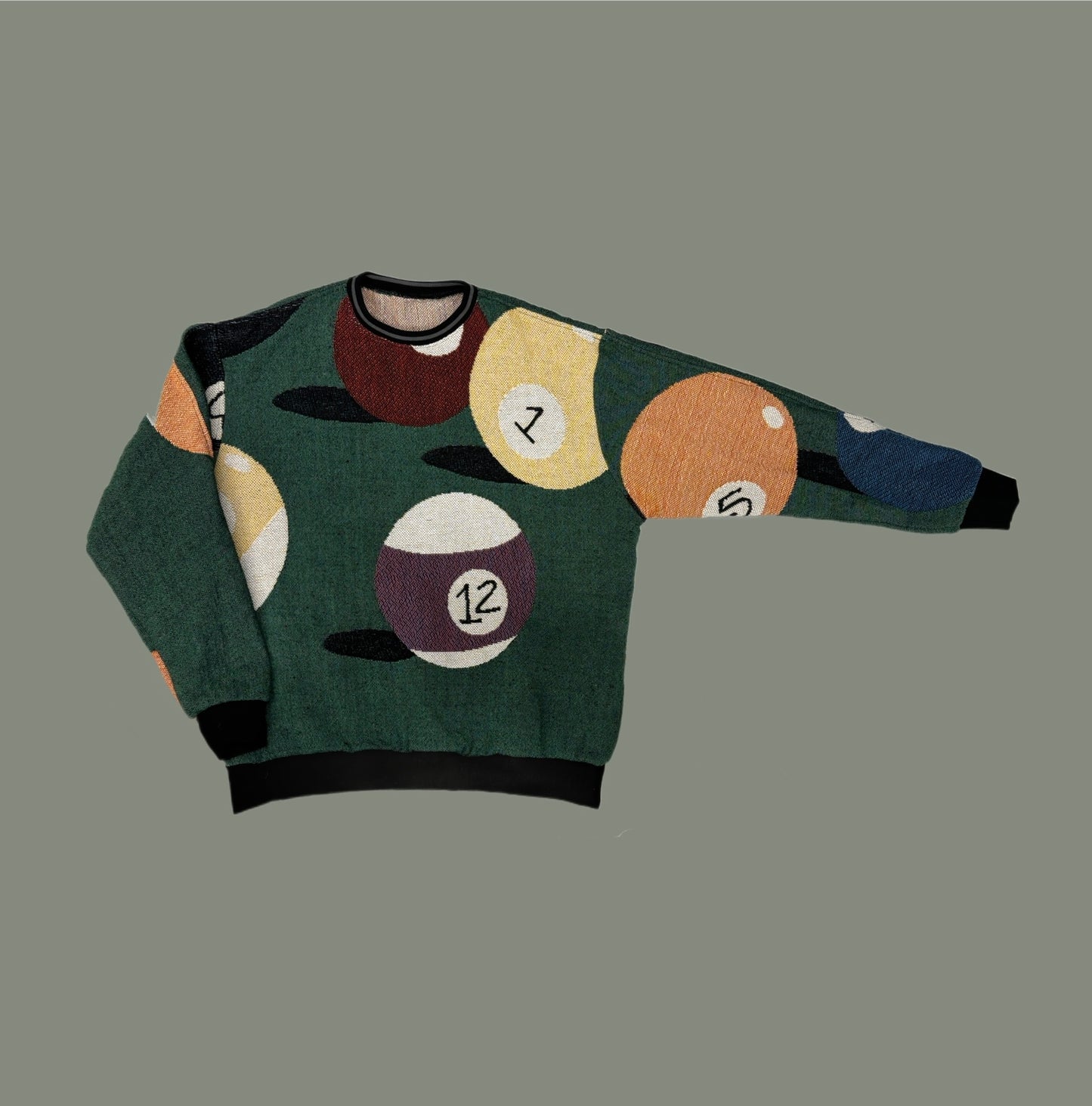 Stussy 8 Ball Tapestry Sweatshirt SIZE M/L