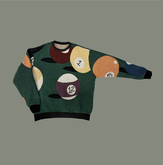 Stussy 8 Ball Tapestry Sweatshirt SIZE M/L