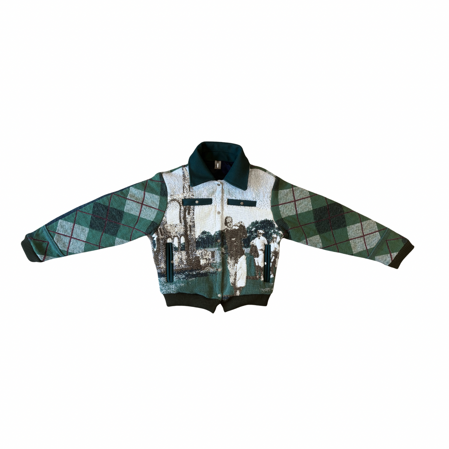Golf Tapestry Bomber Jacket SIZE M/L