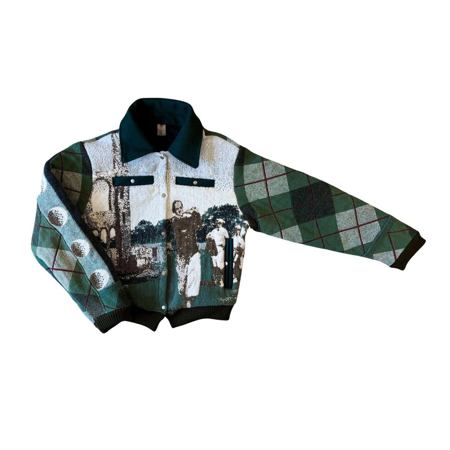 Golf Tapestry Bomber Jacket SIZE M/L