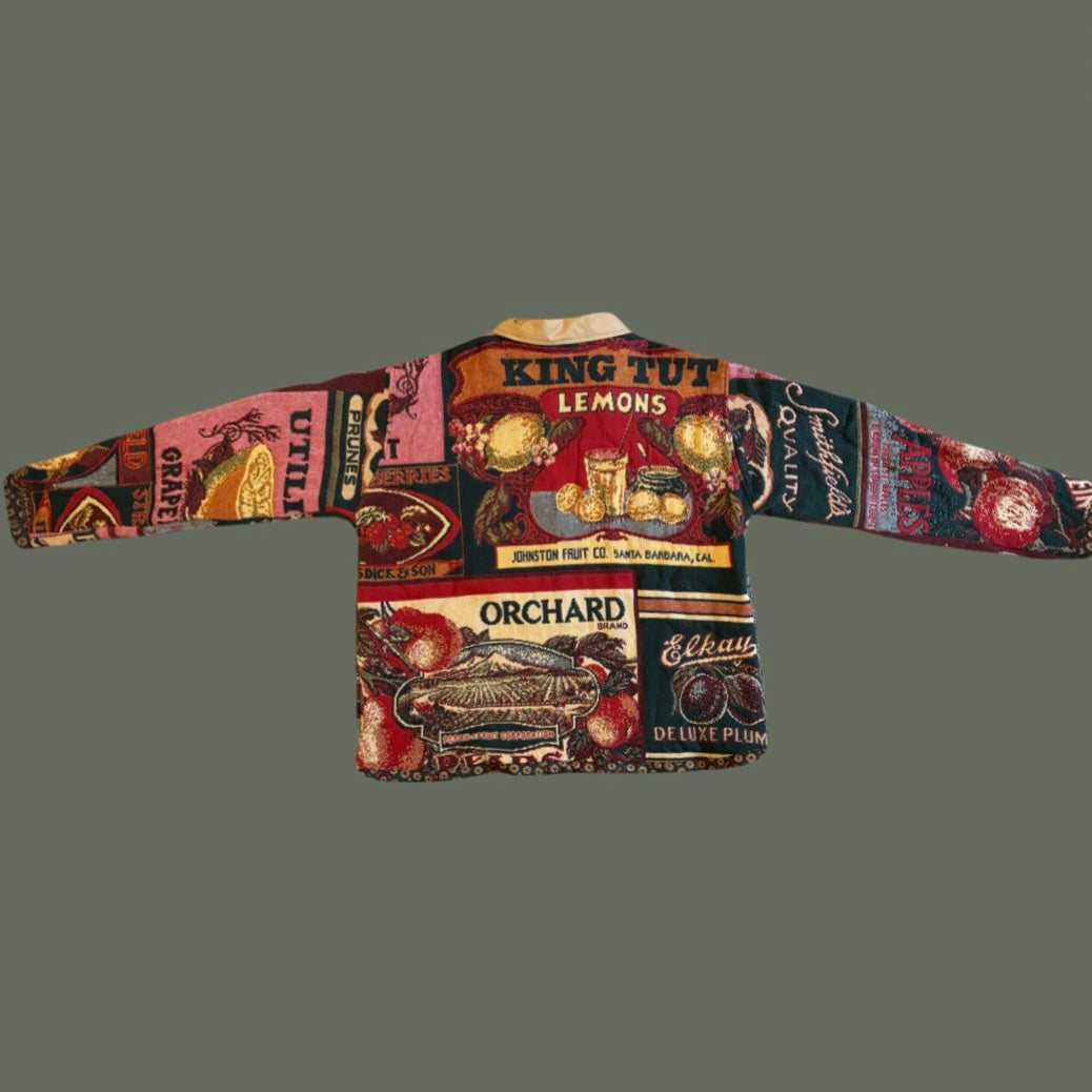 Fruit Tapestry Jacket Size L