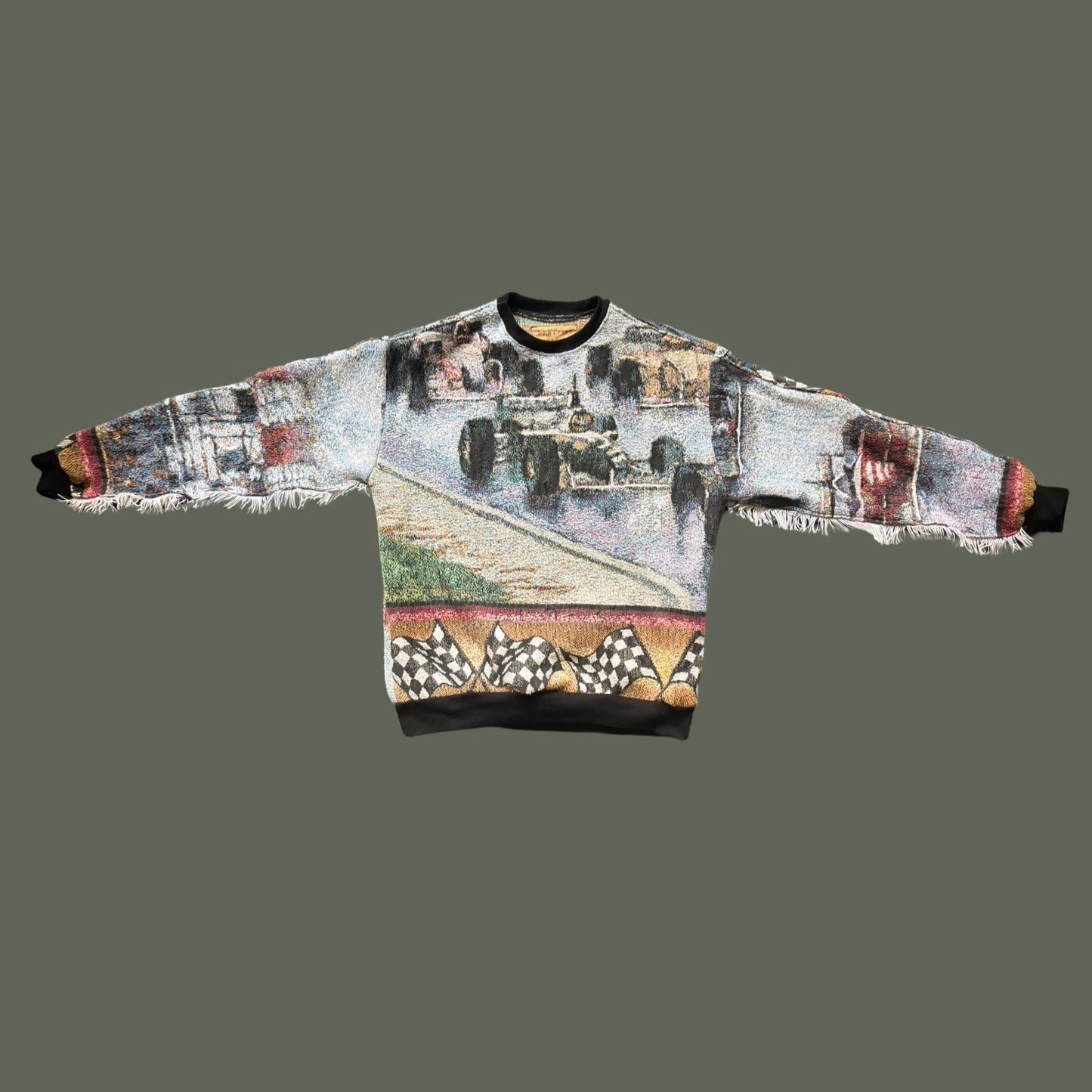 NASCAR Tapestry Sweatshirt SIZE M