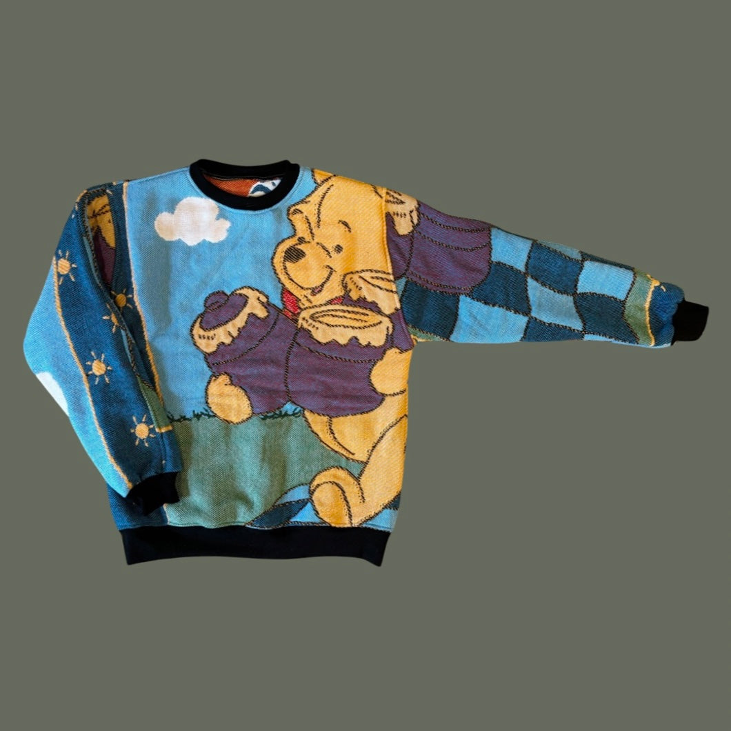 Winnie the Pooh Tapestry Sweatshirt Size M