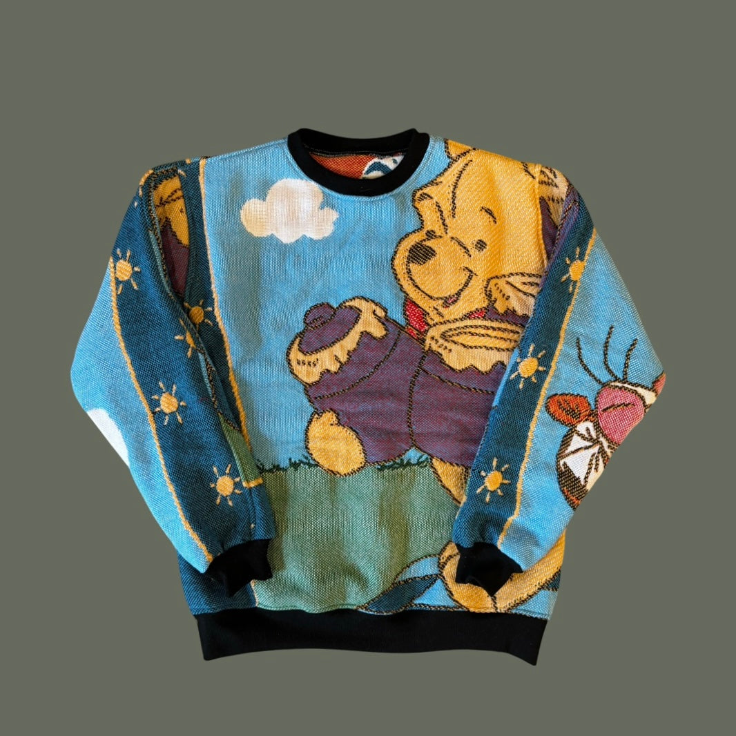 Winnie the Pooh Tapestry Sweatshirt Size M