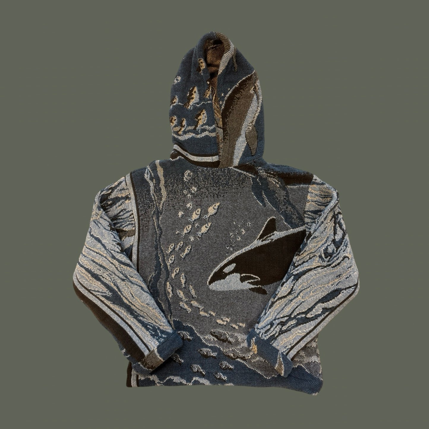 Orca Tapestry Sweatshirt SIZE S