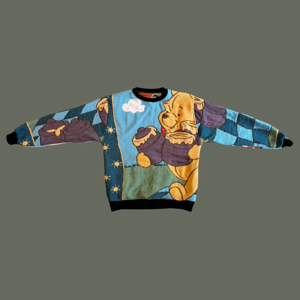 Winnie the Pooh Tapestry Sweatshirt Size M