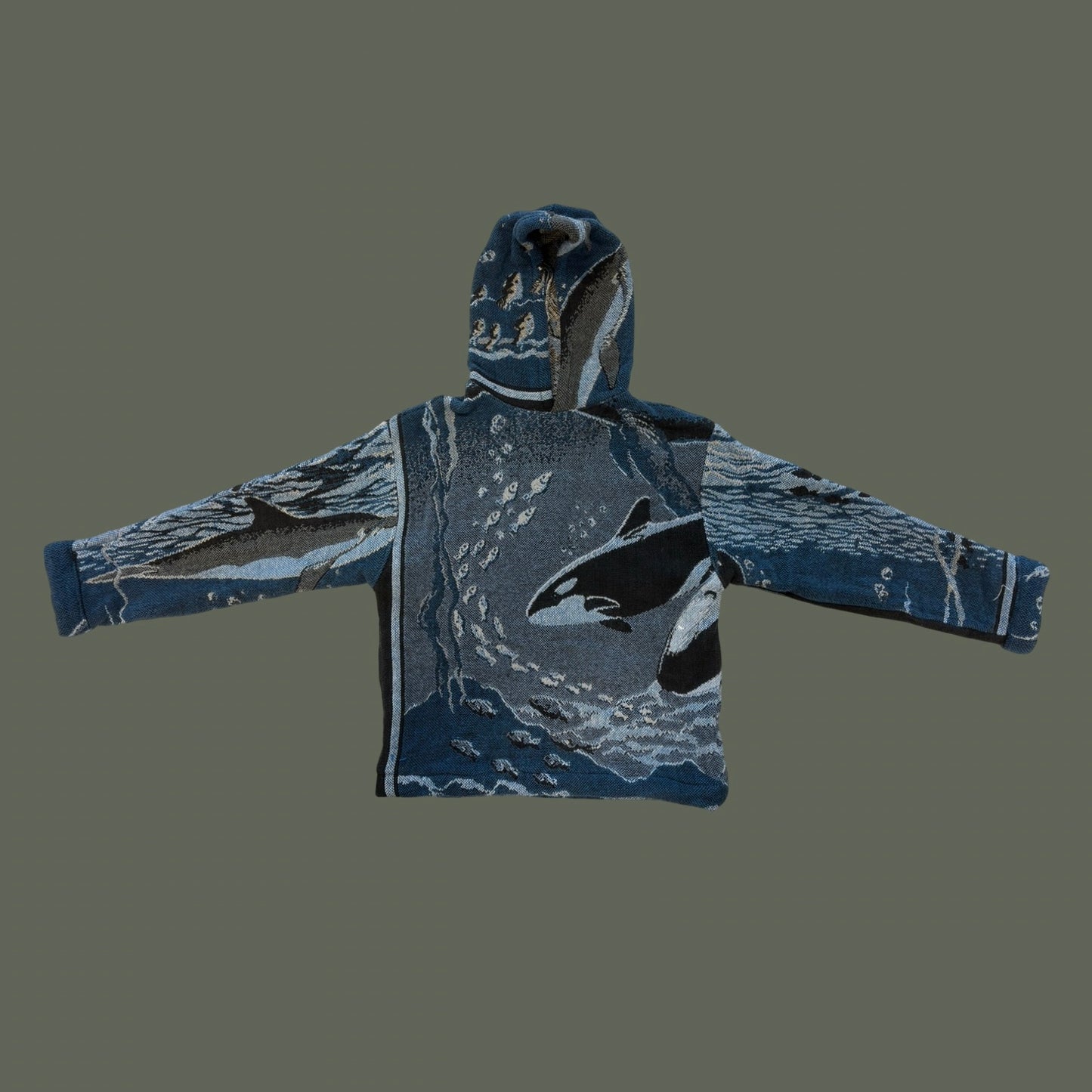 Orca Tapestry Sweatshirt SIZE S