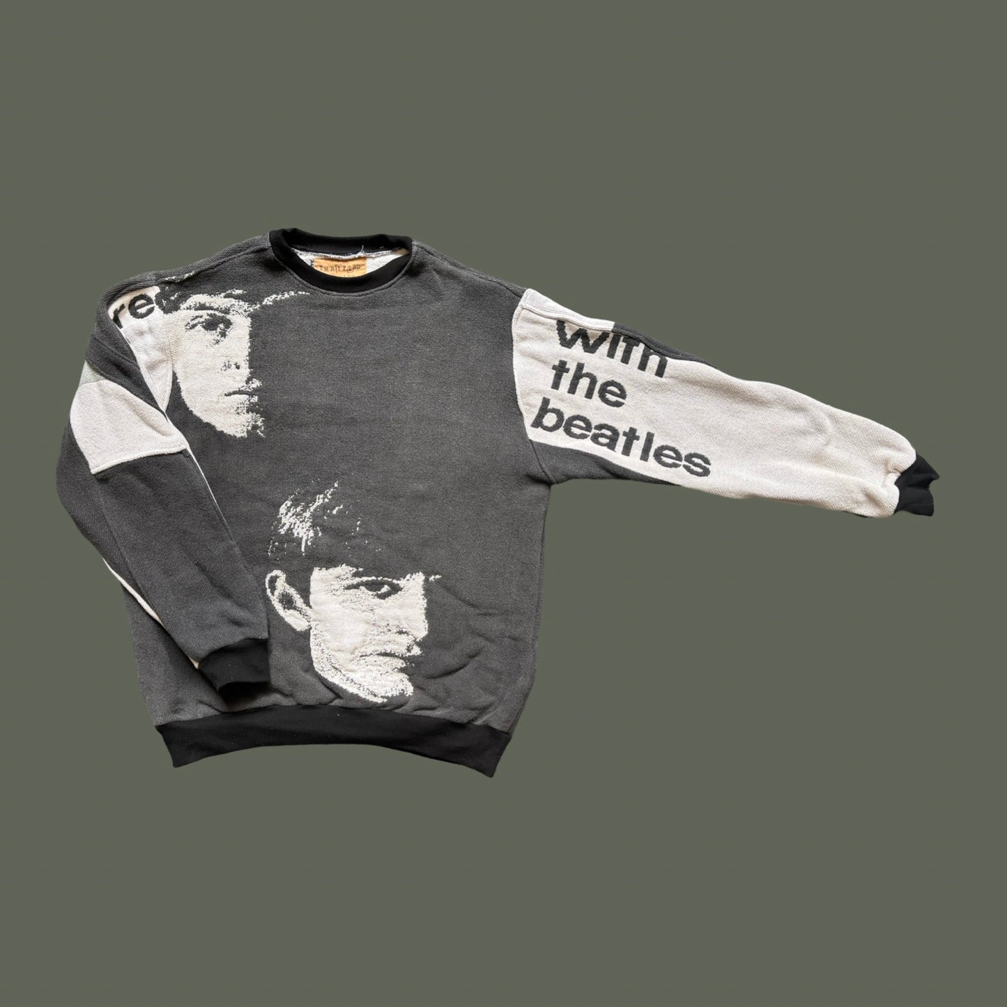 Beatles Tapestry Sweatshirt SIZE L