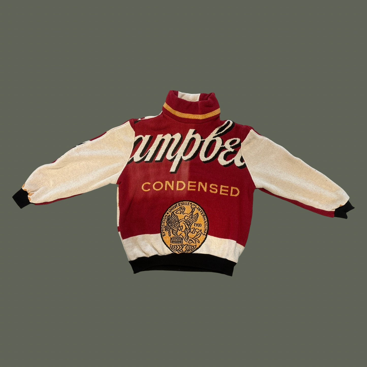 Campbell's Soup Tapestry Sweatshirt SIZE M