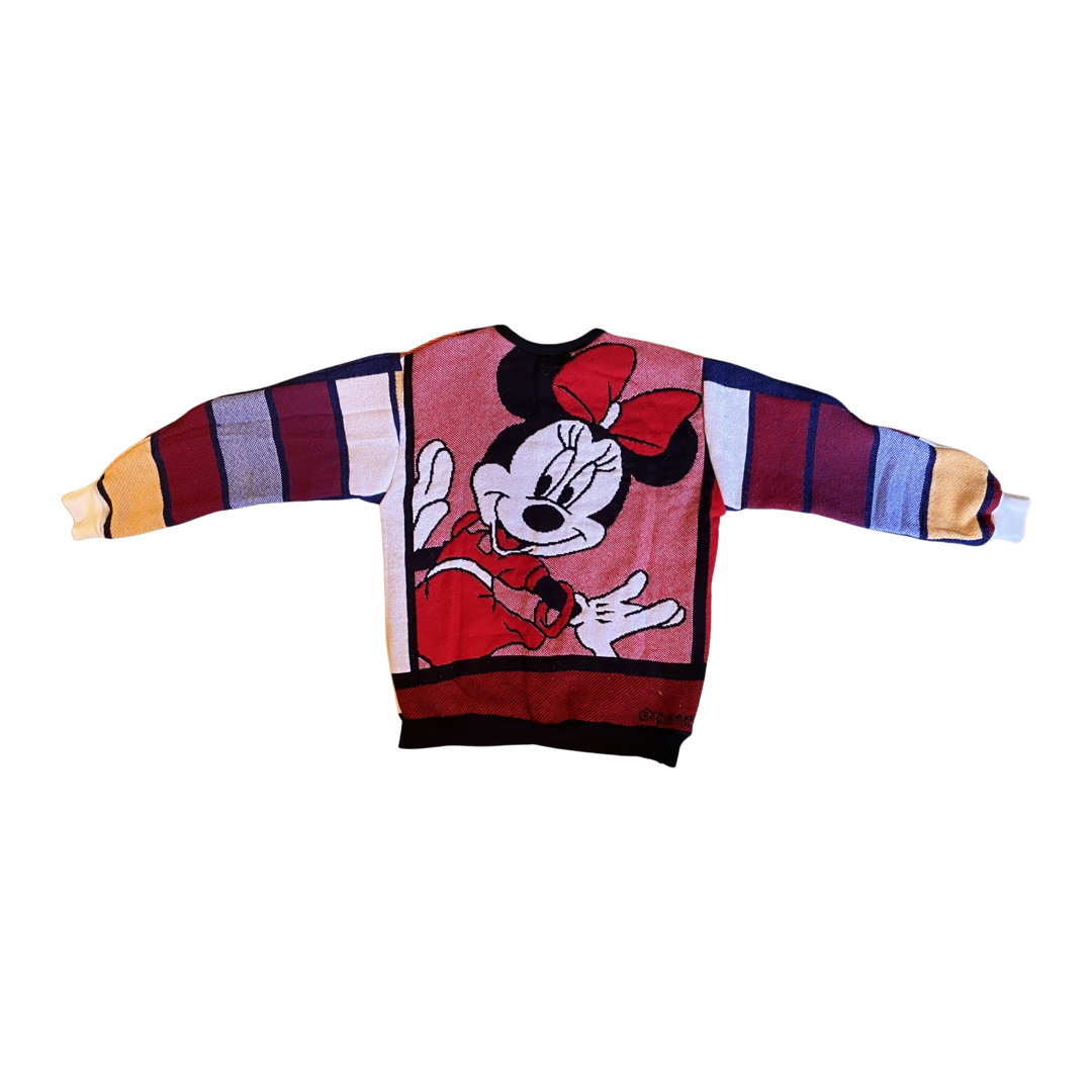 Mickey and Minnie Tapestry Sweatshirt SIZE MEDIUM (no fringe)