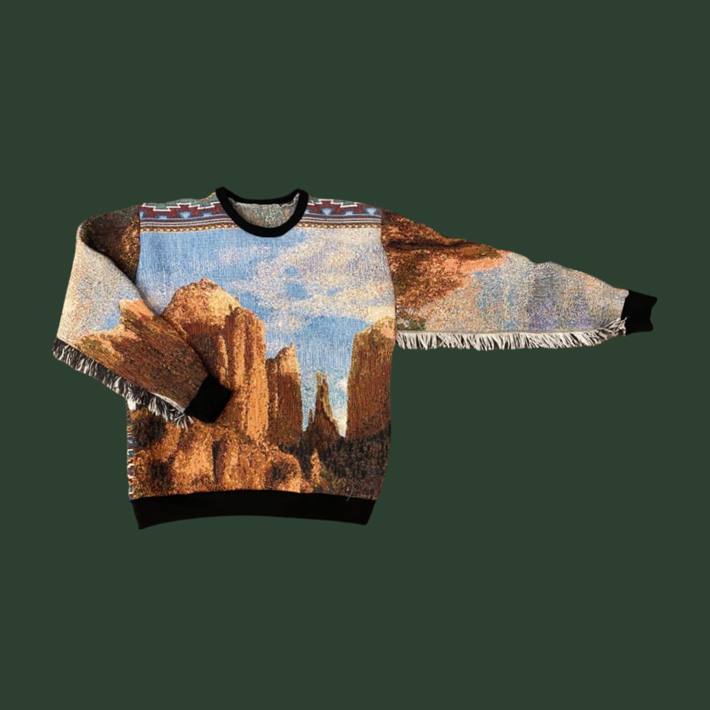 Arizona Tapestry Sweatshirt SIZE MEDIUM *SEE DESCRIPTION*
