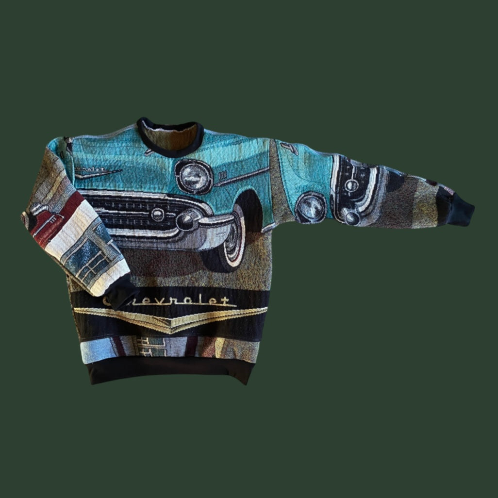 Chevy Tapestry Sweatshirt SIZE M/L